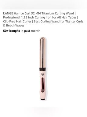 L’Ange Blush Curling Wand